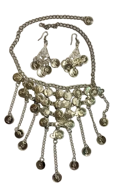 COLLAR + AROS DANZA ÁRABE / M: $4.900 - D: $6.900
