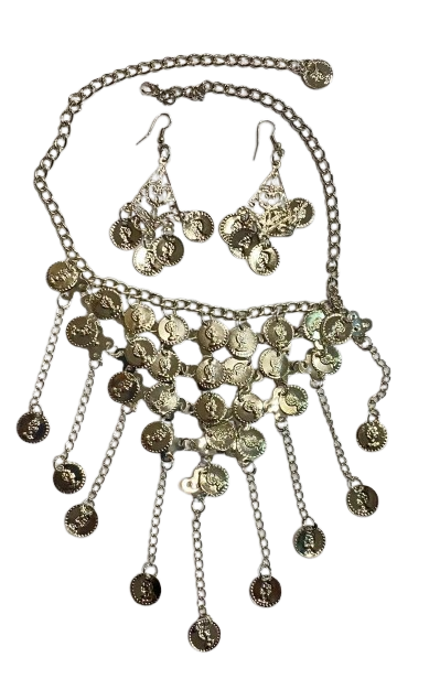COLLAR + AROS DANZA ÁRABE / M: $4.900 - D: $6.900