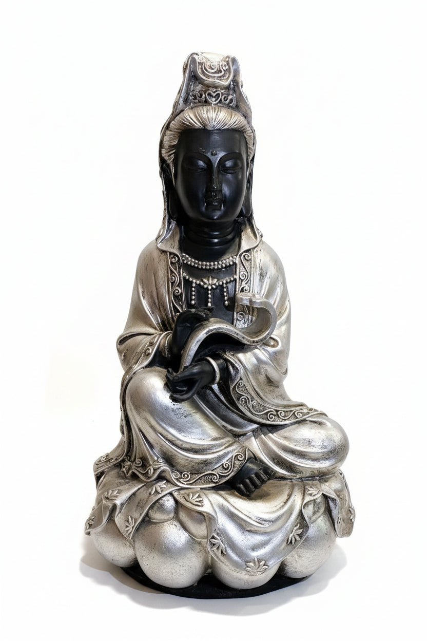 KUAN YIN DIOSA DE LA COMPASIÓN 46 CM – PIEZA ÚNICA / OFERTA: $29.900