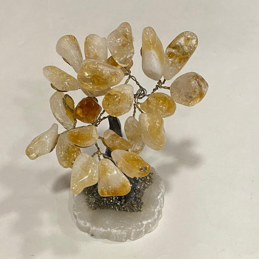 ARBOL de la ABUNDANCIA -CUARZO CITRINO--//--M:$4.900 - D:$6.900