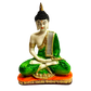 BUDA EN DHYANA MUDRA – FIGURA DE MEDITACIÓN Y PAZ INTERIOR - VERDE / M: $7.900 - D: $9.900