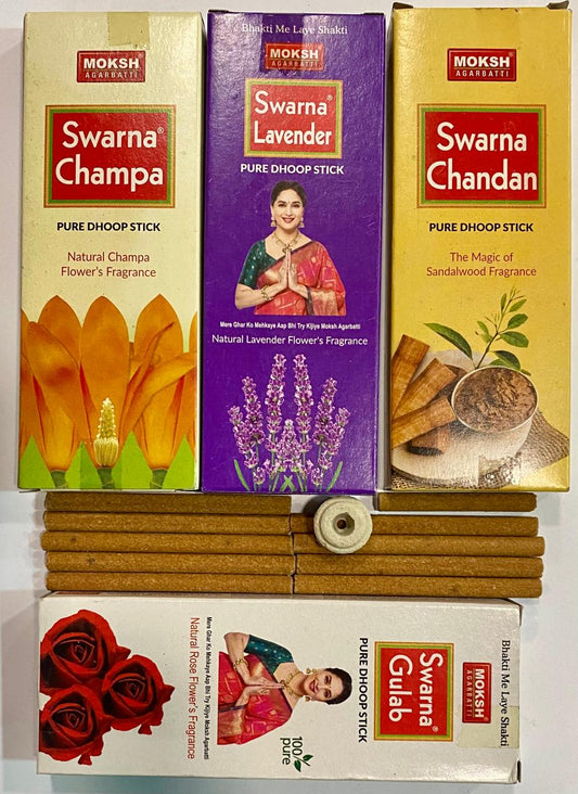 VARITAS DE DHOOP (INCIENSO) PURO --Oferta $6.000 por docenna