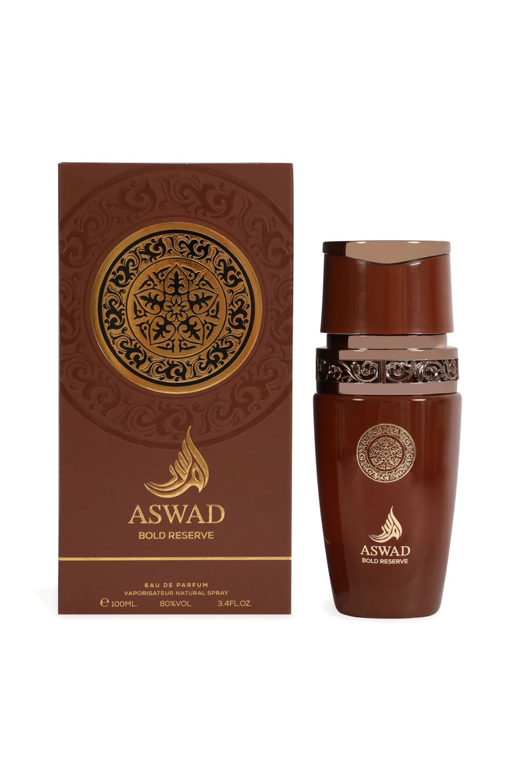 PERFUME ÁRABE -AFAQ ASWAD   - EAU DE PARFUM / M: $9.900 - D: $12.900