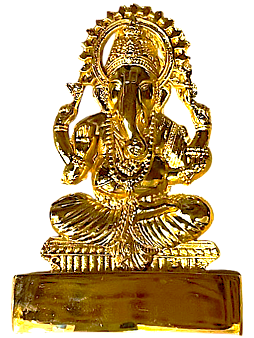 FIGURA DE GANESH – SÍMBOLO DE BUENA FORTUNA Y SABIDURÍA DIVINA / M: $3.900 - D: $4.900