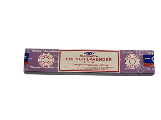 3 CAJITAS INCIENSO SATHYA - FRENCH LAVENDER / OFERTA $2.000