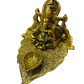 HOJA DORADA CON GANESH Y DIYA – PROTECCIÓN, ABUNDANCIA Y LUZ INTERIOR / M: $7.900 - D: $9.900