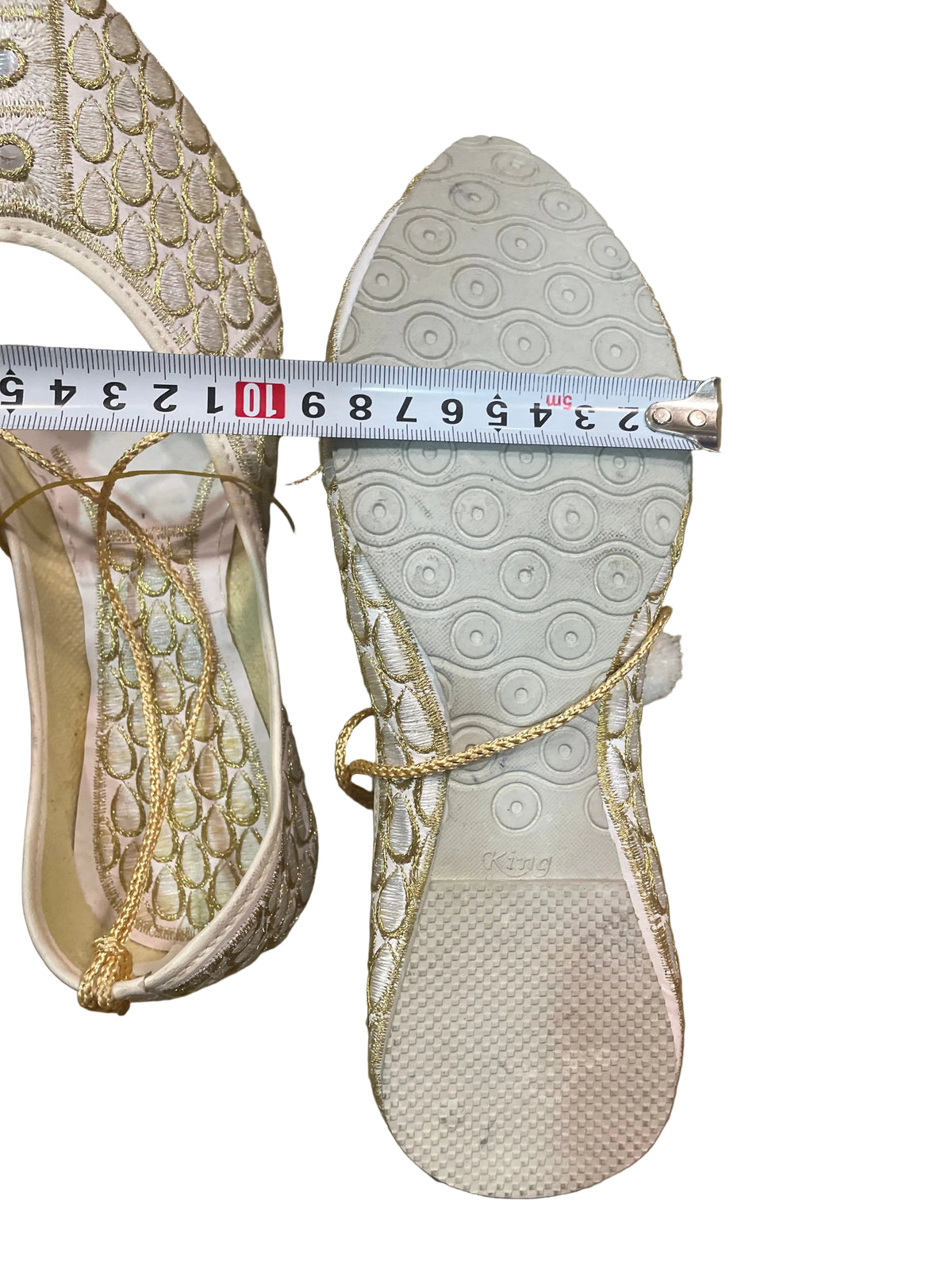 ZAPATOS INDIOS - BLANCO 25CM / OFERTA $7.000