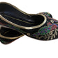 ZAPATO - NEGRO ROJO VERDE CON BORDADO - 24cm / $7.000