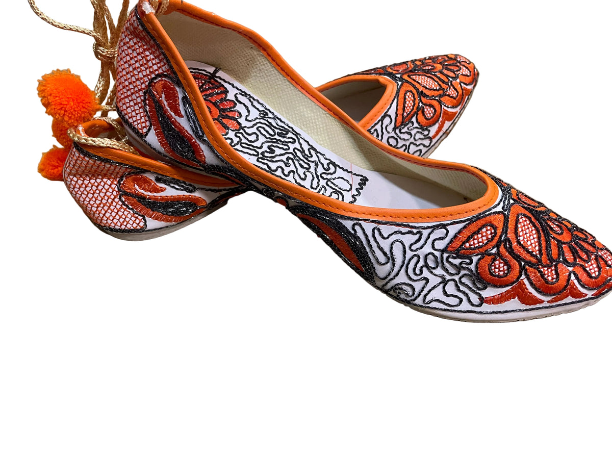 ZAPATOS - NARANJO BLANCO 25CM/ OFERTA $7.000