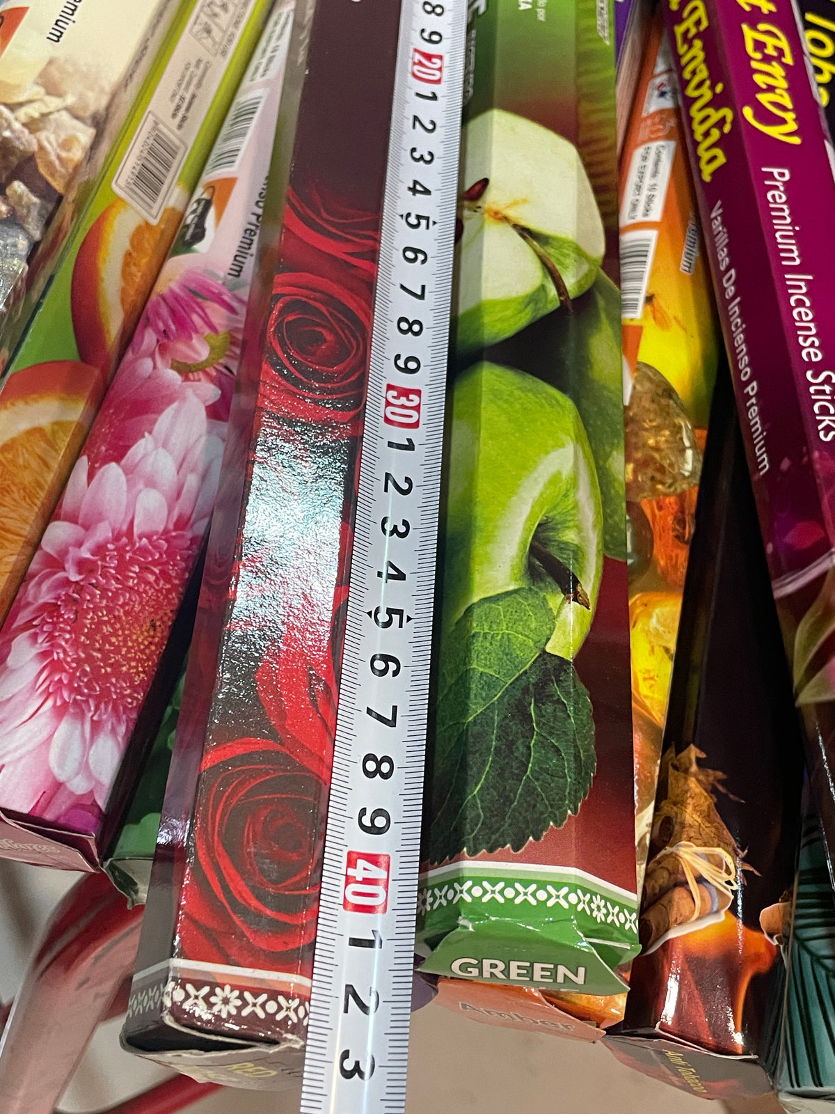 INCIENSO 40CM XL JUMBO HEXAGONAL - ANTI TABACO / M: $1.000 - D: $1.500