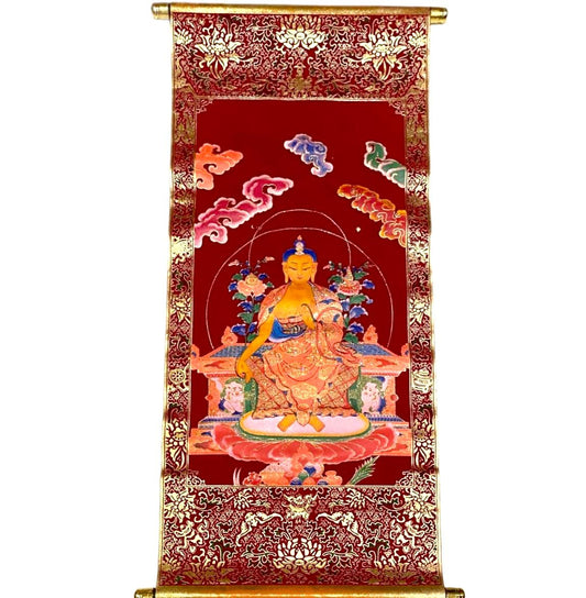 PENDON COLGANTE EN GAMUZA DE BUDA - MUDRA VITARKA / M:$9.900 - D:$12.900