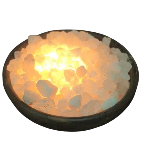 LÁMPARA SAL EN GREDA / M:$7.900 - D:$8.900