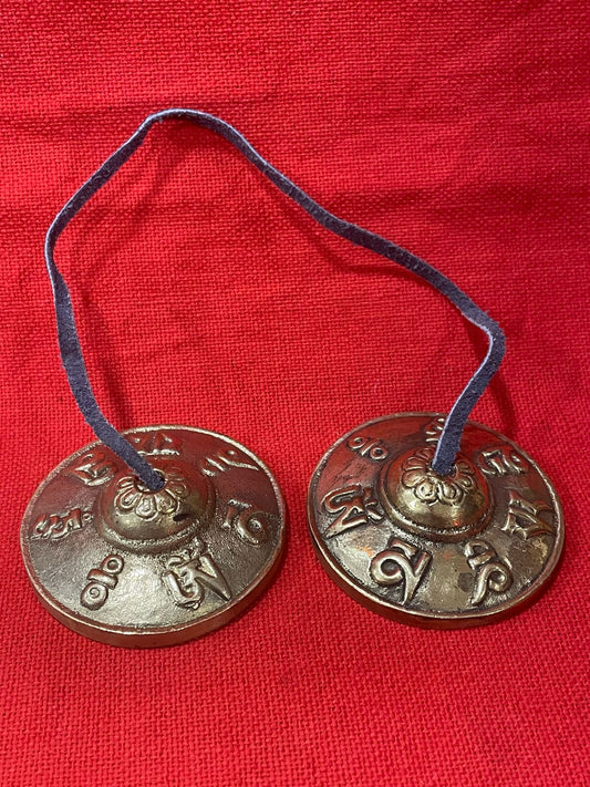 TINGSHA CRÓTALO (CAMPANA DE PLATILLO TIBETANA) 7.5CM / M:$20.000- D:$25.000