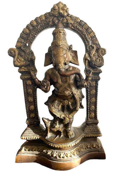 GANESH DE BRONCE - ELEGANCIA, SABIDURÍA Y PROSPERIDAD / $499.000