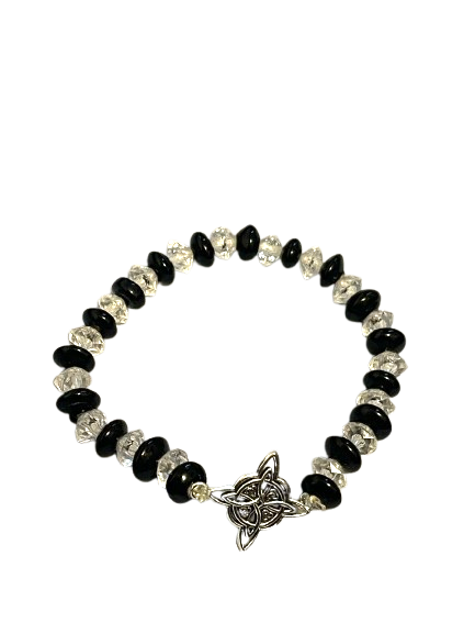 PULSERA YIN YANG CON NUDO DE BRUJA - Mod. 2 / M: $1.800 - D: $2.000