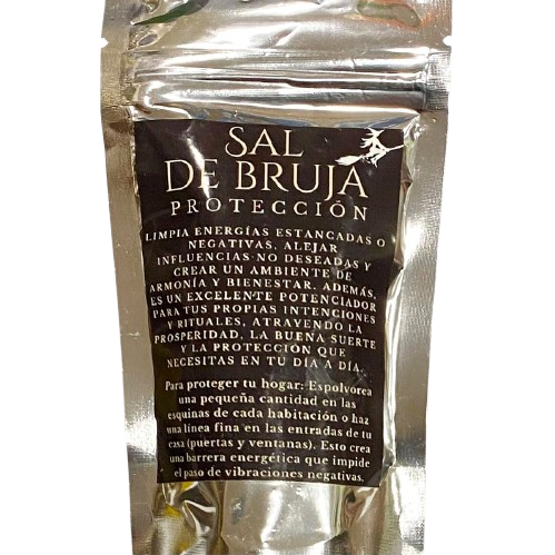SAL DE BRUJA DE BAÑO – SAL NEGRA / M: $2.900 - D: $3.900