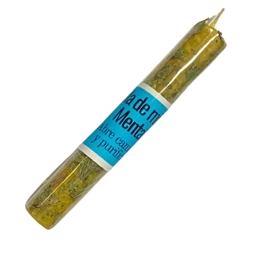 VELA DE MIEL CON MENTA / M: $1.600 - D: $2.000