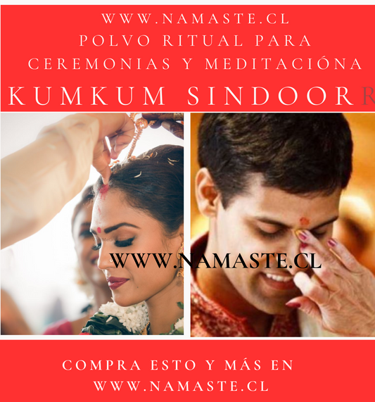 KUM KUM - SINDOOR - TILAK / M: $1.000 - D: $1.500