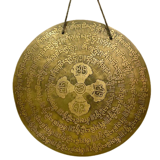 GONG TIBETANO CURATIVO  CON MAZO / M:$120.000 - D:$140.000