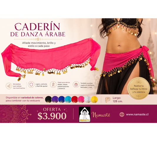 CADERÍN DE DANZA ÁRABE – BÁSICO / Oferta $3.900