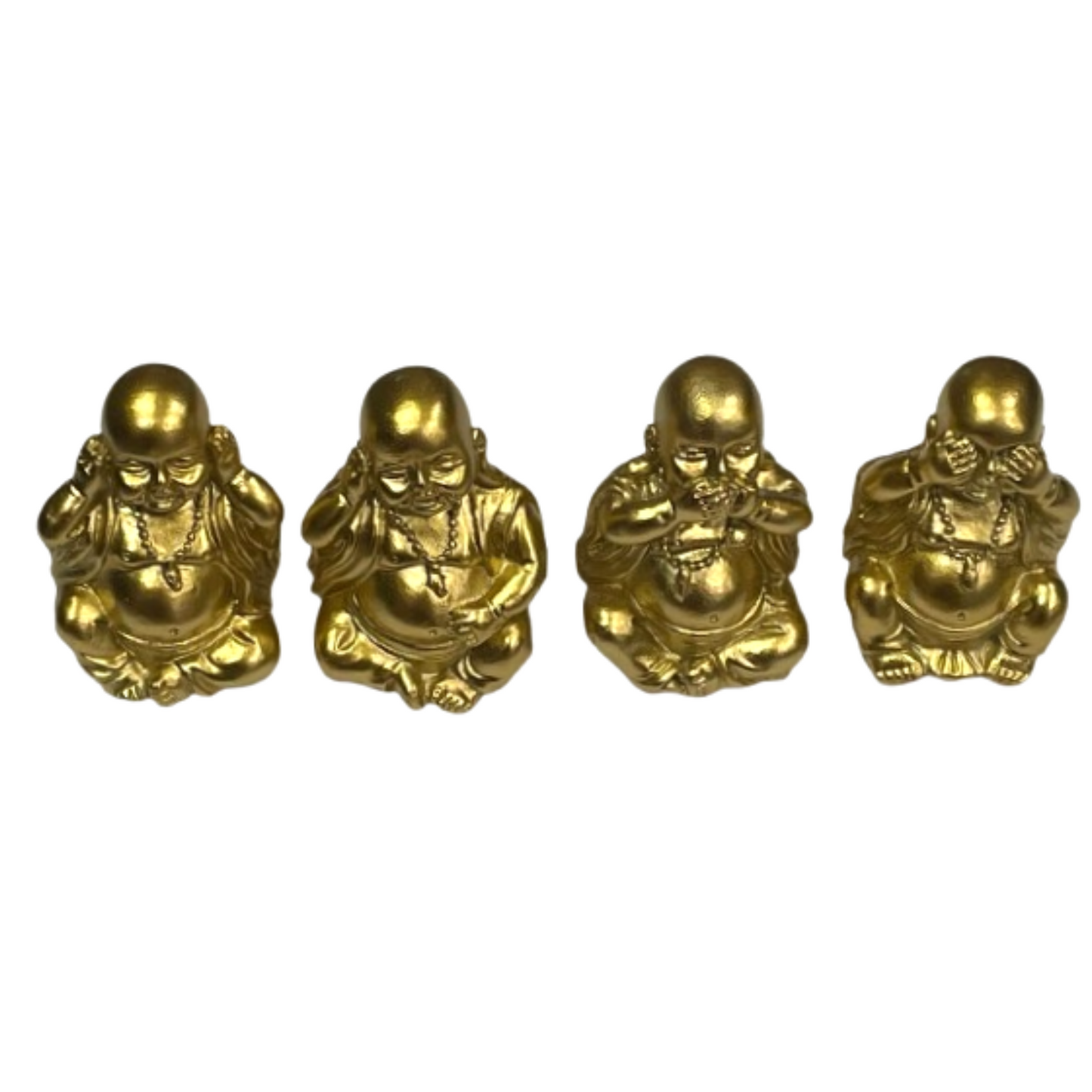 SET BUDAS SABIOS COLOR DORADO / M: $5.900 - D: $6.900