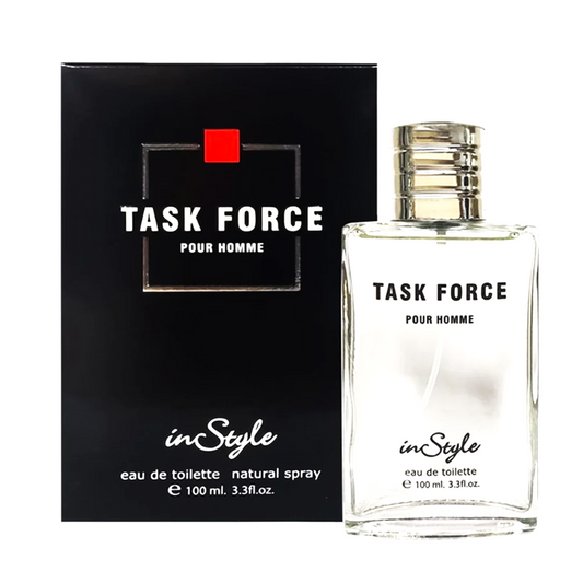 TASK FORCE EAU DE TOILETTE - FRAGANCIA MASCULINA / PRECIO OFERTA $3.900