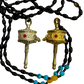 COLLAR ÓNIX TIBETANO CON RUEDA DE ORACIÓN / M:$4.900 c/u - D:$5.900 c/u