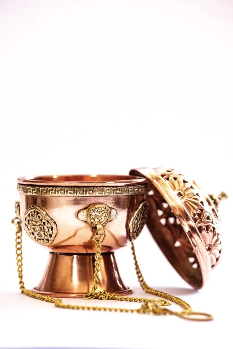 SAHUMADOR DE COBRE TIBETANO – PURIFICACIÓN Y ENERGÍA / OFERTA: $29.900