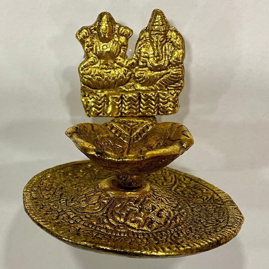 LAXMI y GANESH  --PORTA CONO/ VELA/ LAMPARA --M:$7.900 - D:$9.900