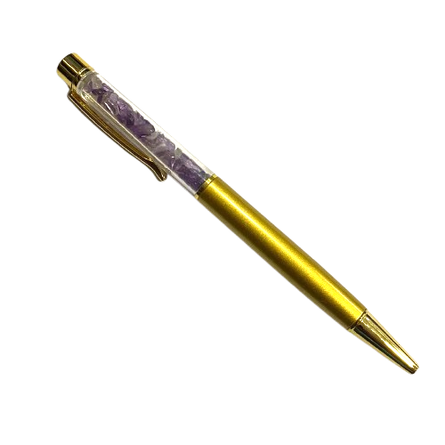 LÁPIZ CUARZO AMATISTA 14 CM – CLARIDAD Y PROTECCIÓN ✨/ M:$3.500 - D:$4.000