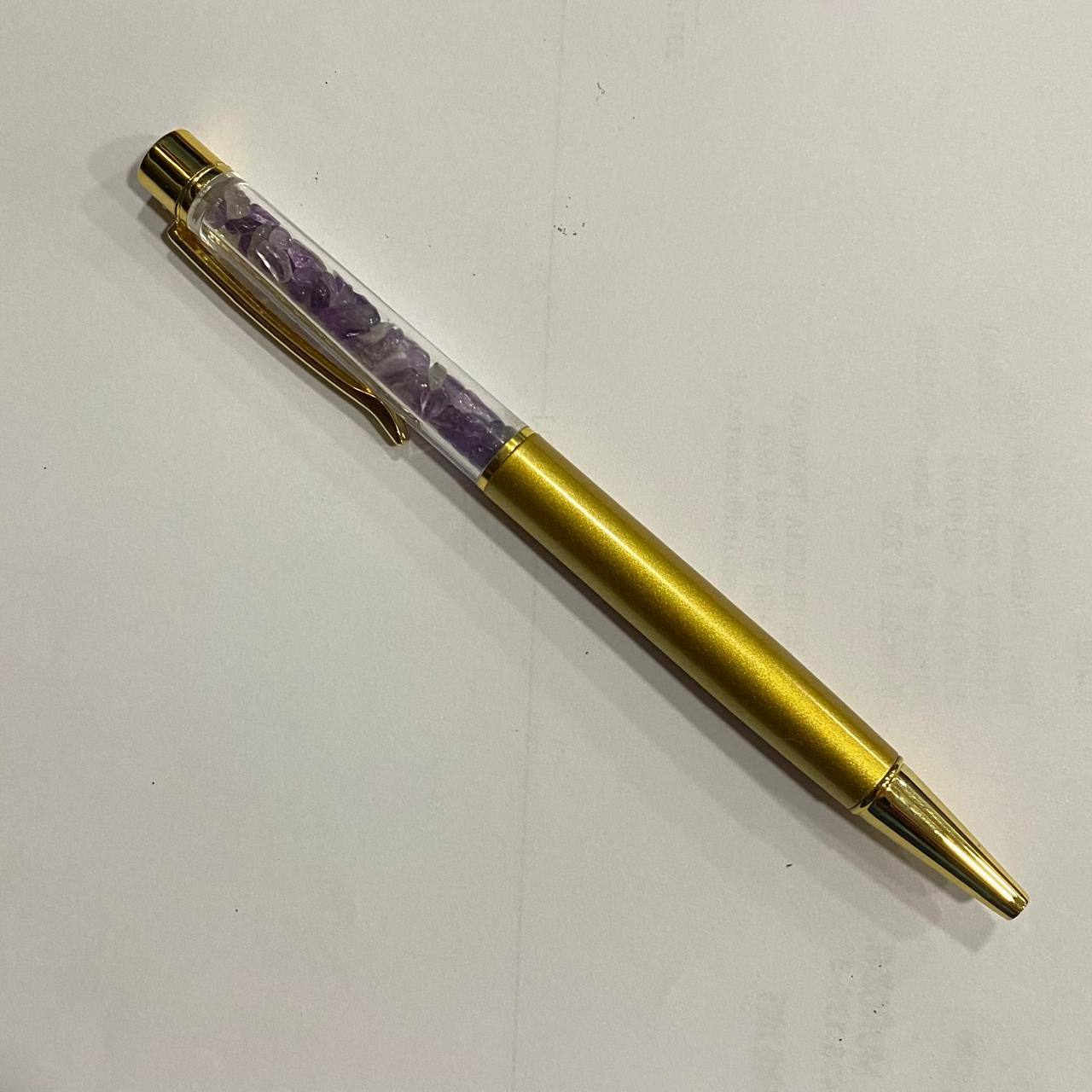 LAPIZ CON CUARZO AMATISTA -/- M:$2.900 -- D:$3.900