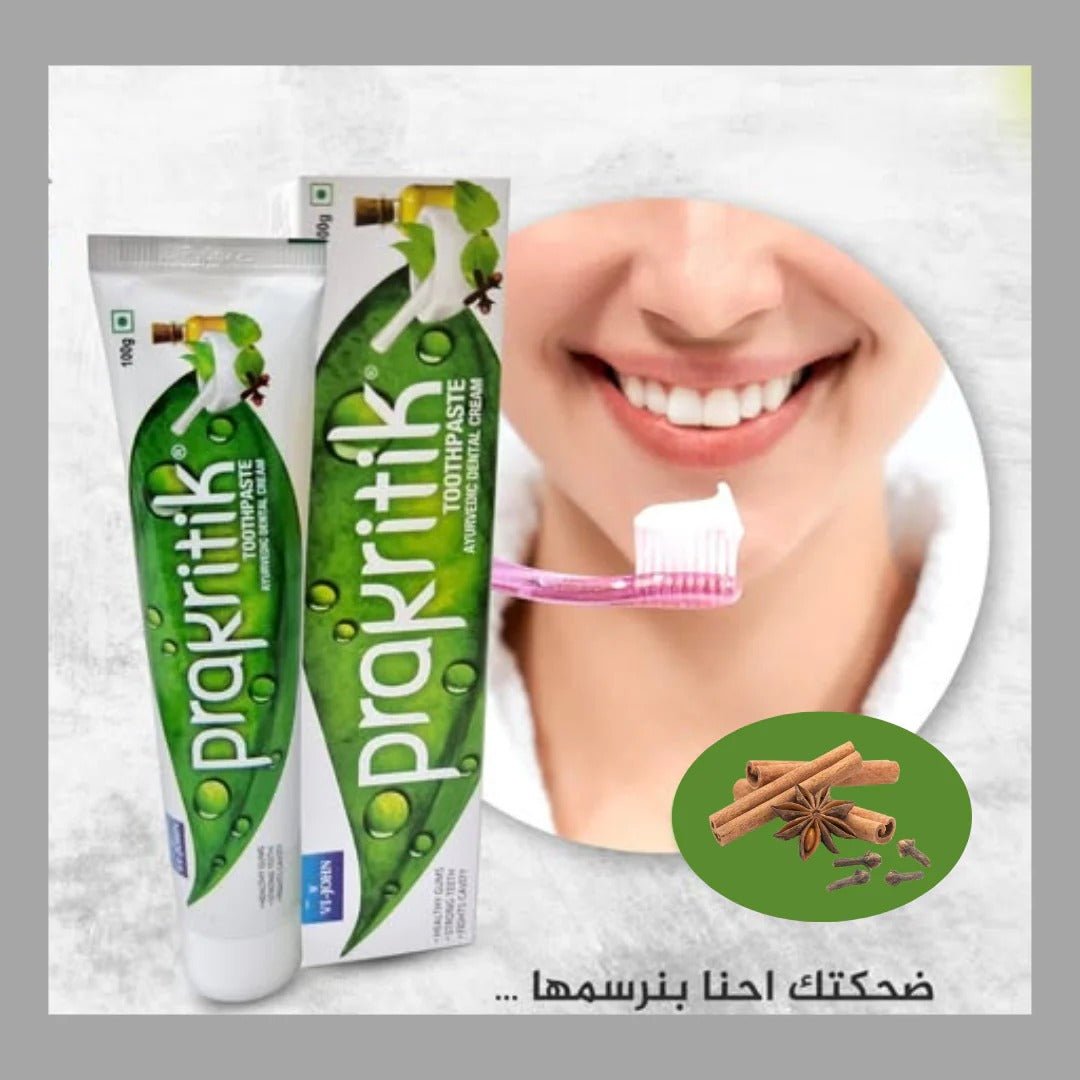PASTA DENTAL AYURVÉDICA VJ PRAKRITIK / M:$2.900 - D :$3.900