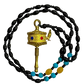 COLLAR ÓNIX TIBETANO CON RUEDA DE ORACIÓN / M:$4.900 c/u - D:$5.900 c/u