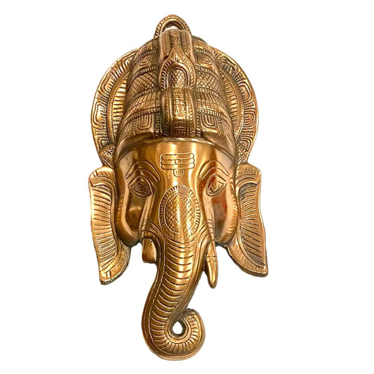 GANESH ROSTRO DIVINO EN METAL – GRANDE / M:$24.900 - D:$26.900